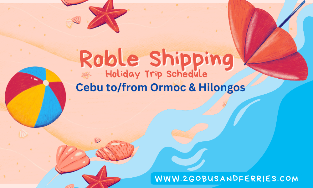 roble shipping trip schedule