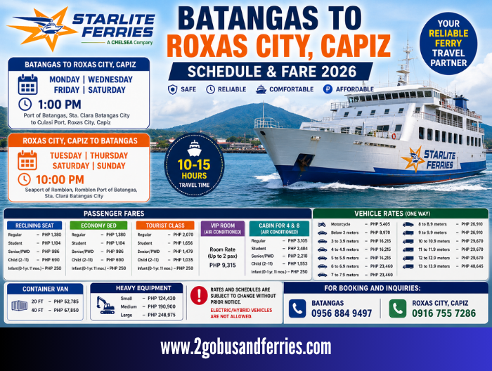 Starlite-Ferries-Batangas-to-Roxas-City-Capiz-Schedule-and-Fare-2026
