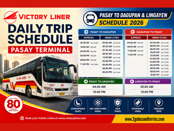 Victory-Liner-Pasay-to-Dagupan-Lingayen-Schedule-Guide