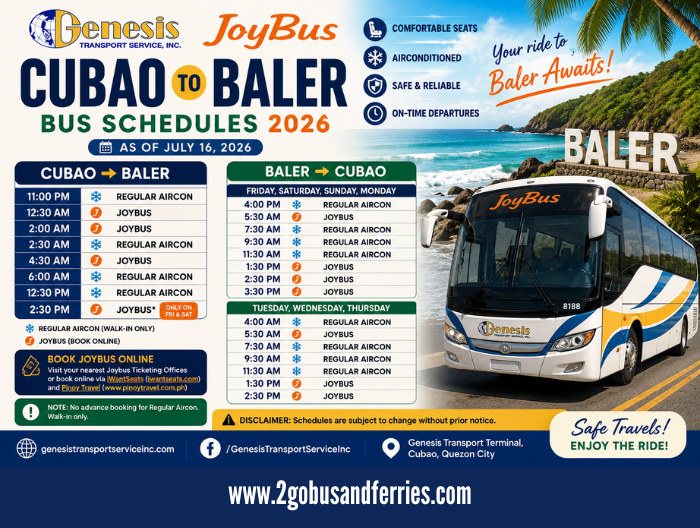 Genesis-JoyBus-Cubao-to-Baler-Schedule-2026-Updated-Cubao-Baler-Baler-Cubao-Trips.