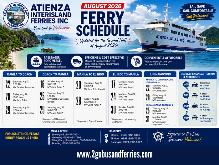 Atienza-Interisland-Ferries-Schedule-August-2026-Manila-Coron-El-Nido-Trips