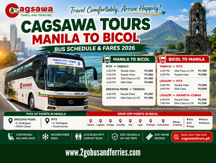 Cagsawa-Tours-Manila-to-Bicol-Bus-Trip-Schedule-Fares-2026