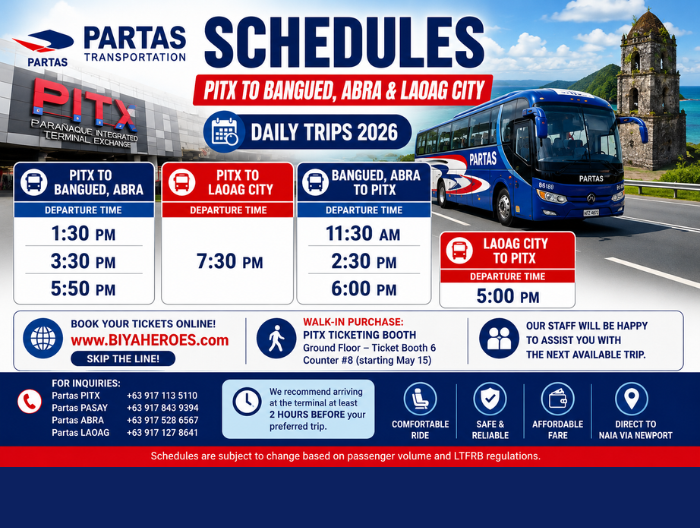 Partas-Bus-PITX-to-Bangued-Abra-Laoag-Trip-Schedule-2026