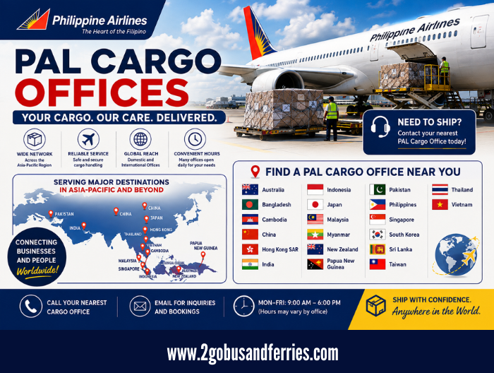 Philippine-Airlines-Cargo-Offices-Asia-Pacific-Contact-Numbers-Locations-Hours