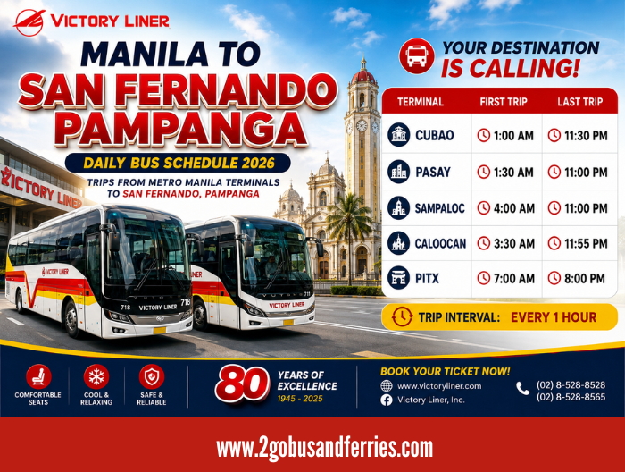 Victory-Liner-Manila-to-San-Fernando-Pampanga-Bus-Schedule-2026