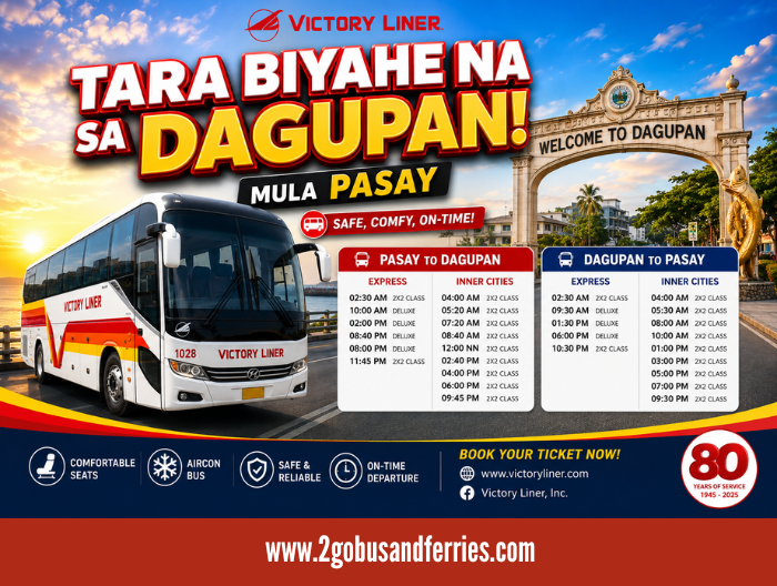 Victory-Liner-Pasay-to-Dagupan-Bus-Schedule-2026-Express-Deluxe-Trips
