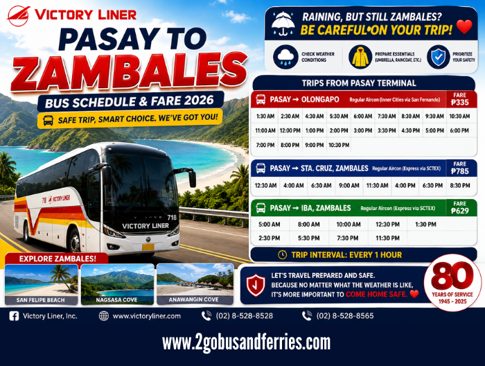 Victory-Liner-Pasay-to-Zambales-Bus-Schedule-Fare-2026